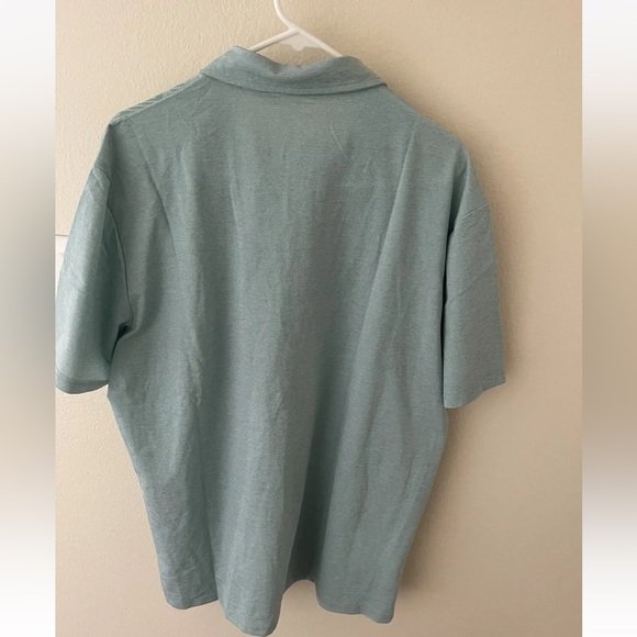 Derminpro Men’s Henley Cotton Short Sleeve Light Weight Button up tee, XXL - Picture 2 of 5